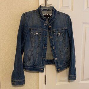 White House Black Market Denim Jacket